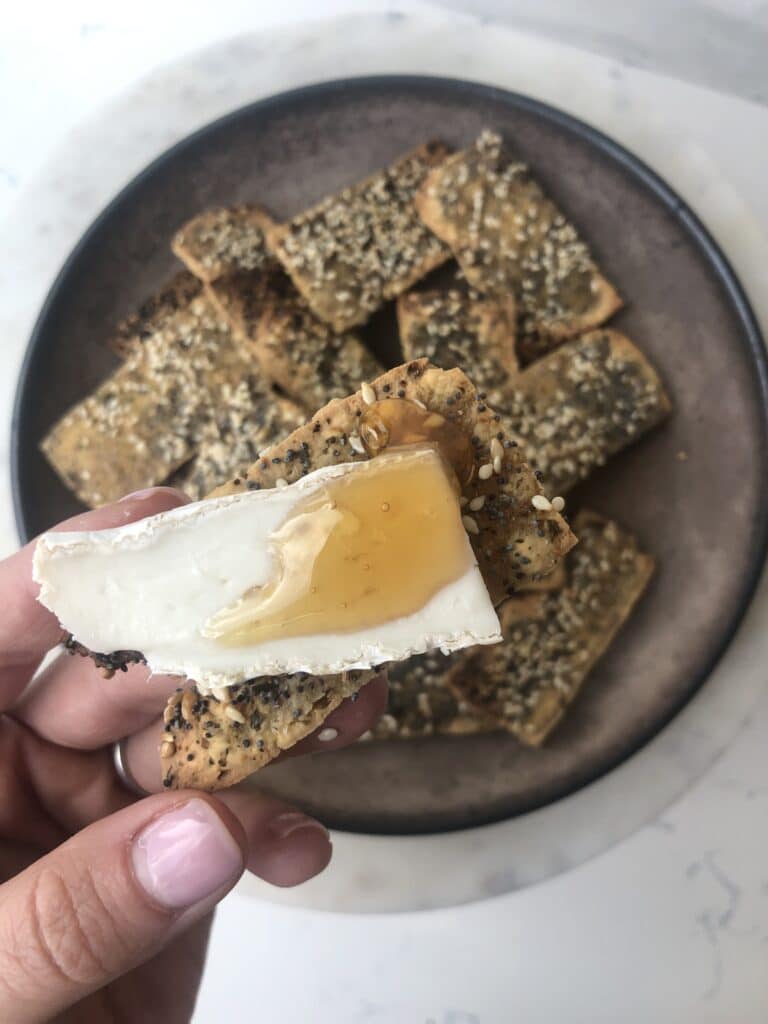 2 Ingredient Gluten Free Tofu Crackers, Healthyish Brand 