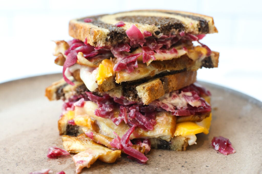 Vegan Rueben Sandwich - Healthyish