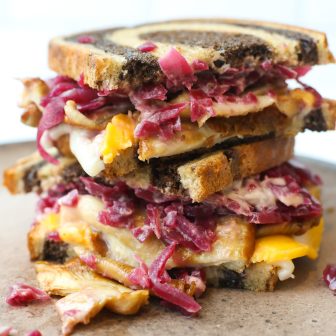 Vegan Rueben Sandwich - Healthyish