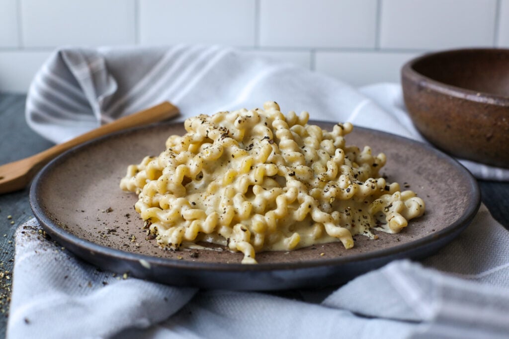 Plant Based Cacio e Pepe- Healthyish Foods