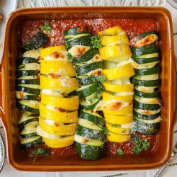 Spiralized and Stuffed Zucchini and Squash - Healthyish Foods