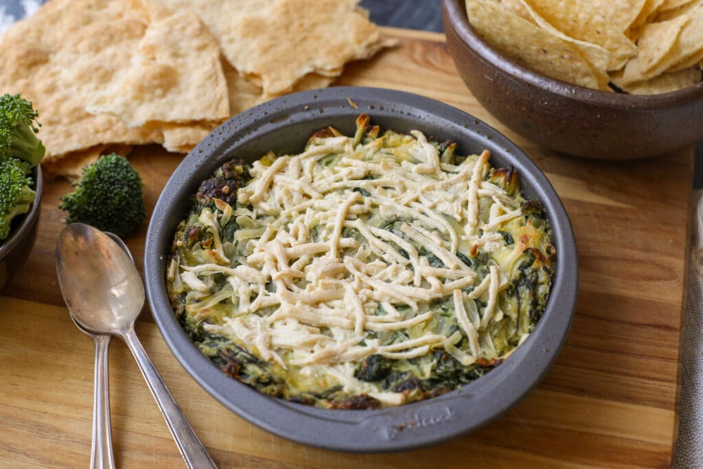 Plant Based Spinach and Artichoke Dip – Healthyish Foods