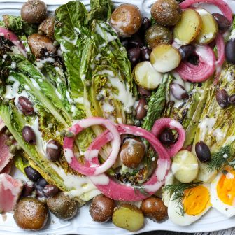 Grilled Tuna Niçoise Salad with Sweet & Tangy Dressing - Healthyish Foods
