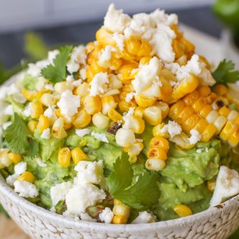 Street Corn Guacamole – Healthyish Foods