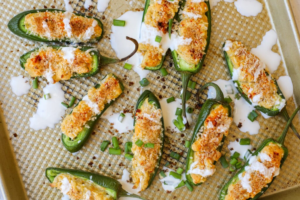 Plant Based Jalapeno Poppers- Healthyish Foods