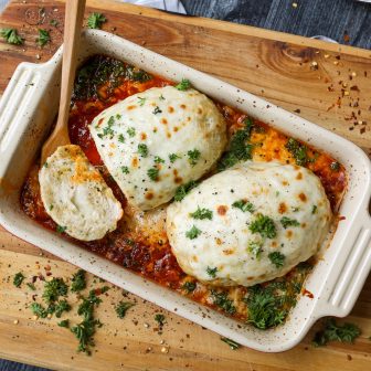 Chicken Parmesan Mini Meatloaves- Healthyish Foods