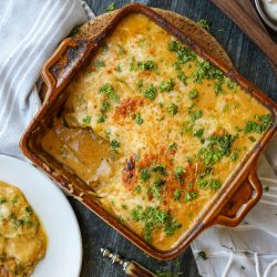 Scalloped potatoes with caramelized onions – healthyish foods