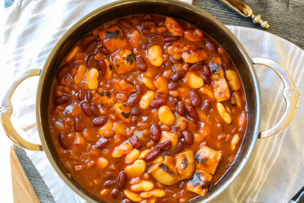 The BEST Baked Bean Recipe - Healthyish Foods