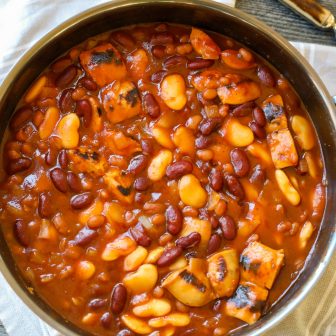 The BEST Baked Bean Recipe - Healthyish Foods