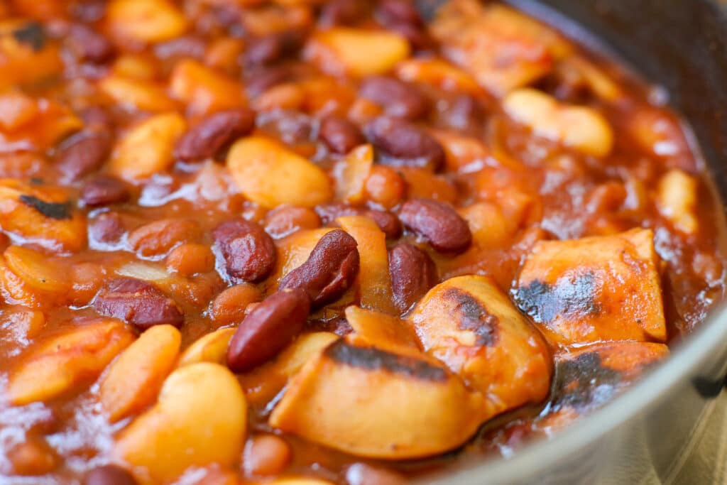 The BEST Baked Bean Recipe - Healthyish Foods