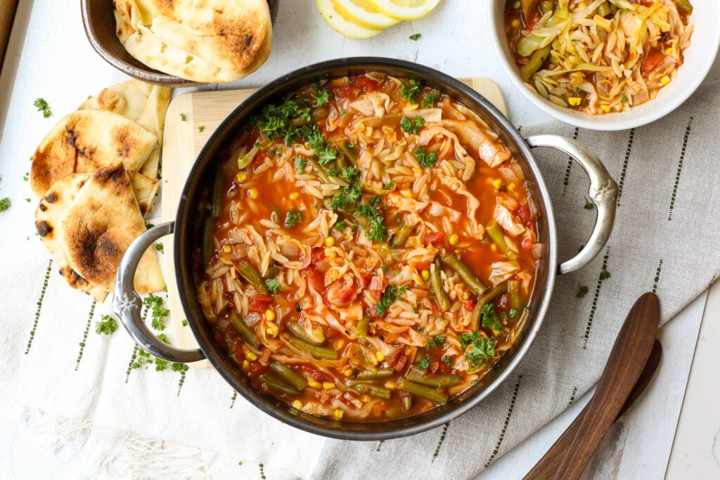 Cabbage Soup with Orzo Pasta – Healthyish Foods