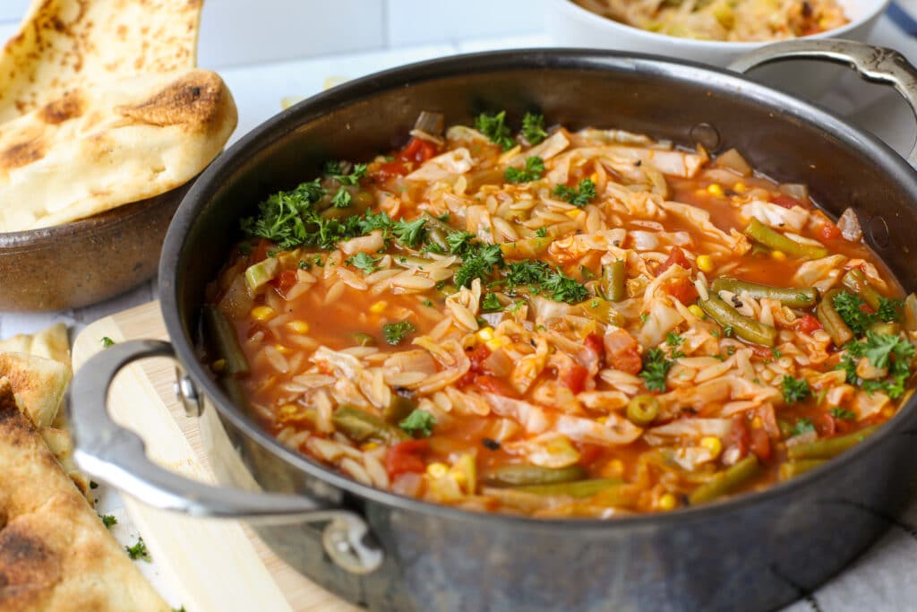 Cabbage Soup with Orzo Pasta – Healthyish Foods