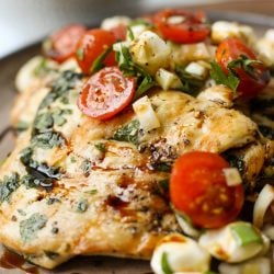 Caprese Grilled Chicken Paillard - Healthyish Foods