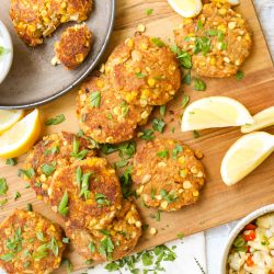 Baked Corn and Crab Cakes – Healthyish Foods