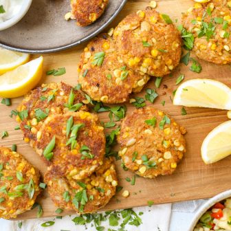 Baked Corn and Crab Cakes – Healthyish Foods