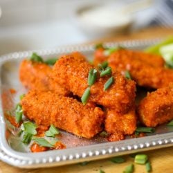 Plant Based Buffalo Tofu Tenders – Healthyish Foods