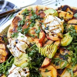 Grilled Peaches and Burrata - Healthyish Foods