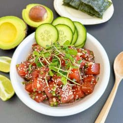 ahi tuna poke - healthyish foods