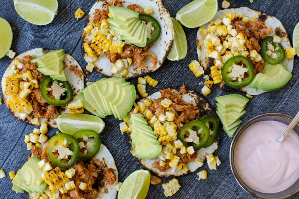 Plant-Based Jackfruit Tacos – Healthyish Foods