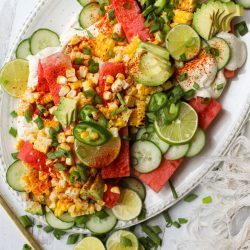 Tajin Watermelon and Whipped Feta Salad – Healthyish Foods