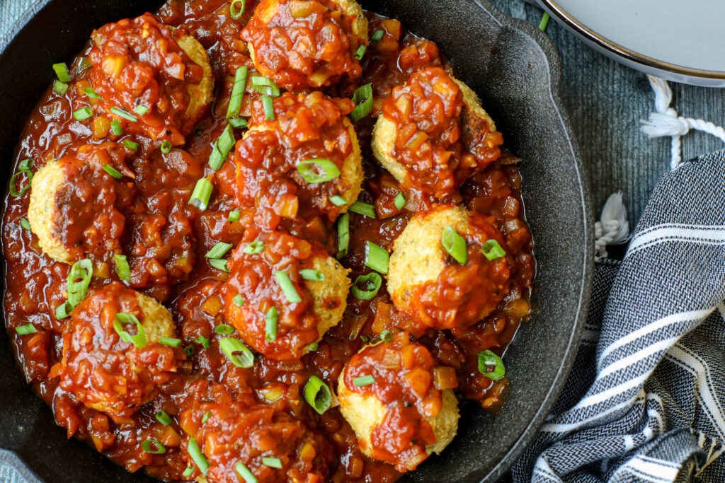 BBQ Chicken Meatballs – Healthyish Foods