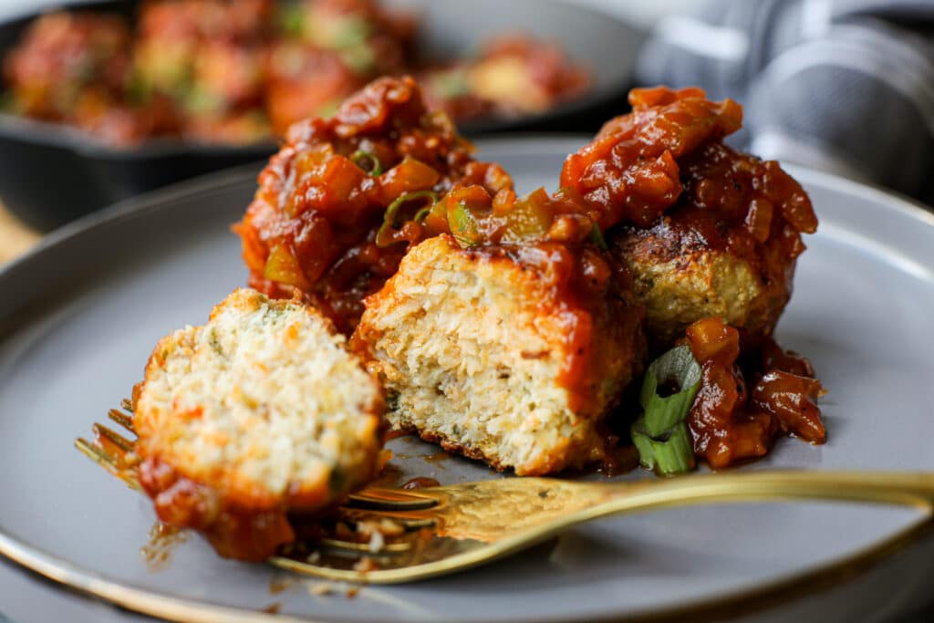 BBQ Chicken Meatballs – Healthyish Foods