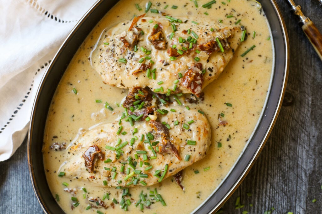 Creamy Dijon Chicken - Healthyish Foods