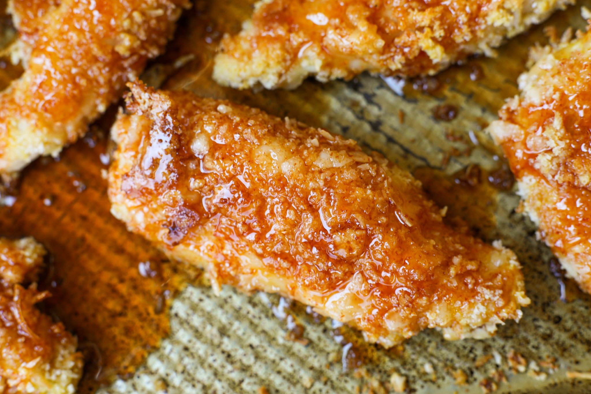 Sticky Honey Sriracha Chicken Tenders Healthyish Foods