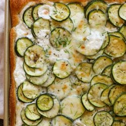 Zucchini Crescent Pizza – Healthyish Foods