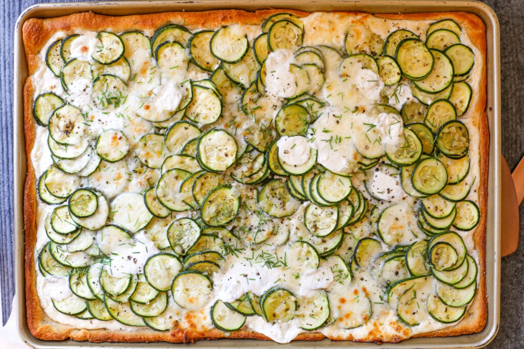 Zucchini Crescent Pizza – Healthyish Foods