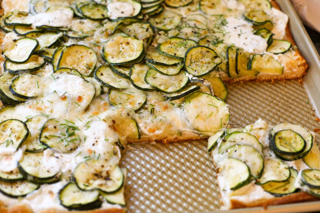 Zucchini Crescent Pizza – Healthyish Foods