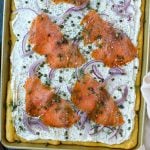 Everything Bagel and Lox Pizza – Healthyish Foods