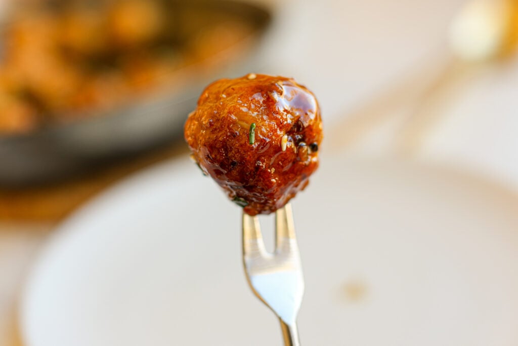 Saucy Asian Meatballs- Healthyish Foods