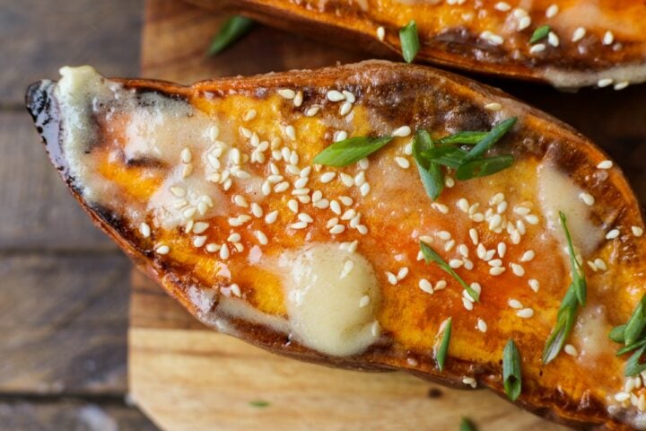 Miso Butter Sweet Potatoes – Healthyish Foods