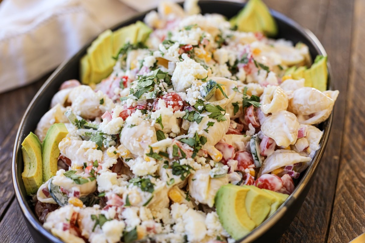 Street Veggie Pasta Salad