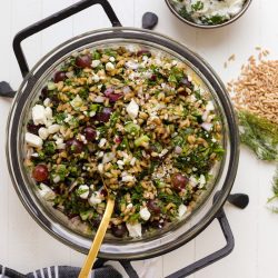 farro salad - healthyish foods