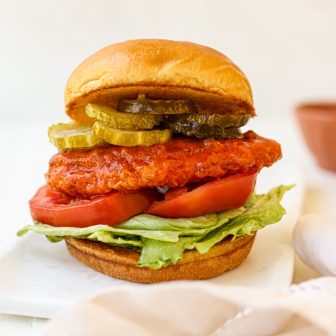 copycat Wendy's spicy chicken sandwich - healthyish