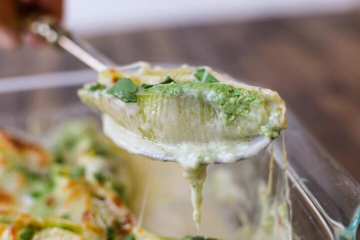 Whipped Spinach & Ricotta Stuffed Shells – Healthyish Foods