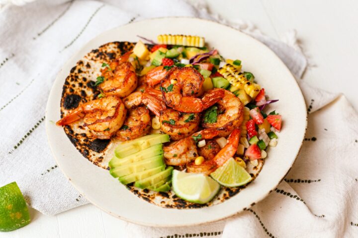 Blackened Shrimp Taco Bowls with Mango Salsa – Healthyish Foods