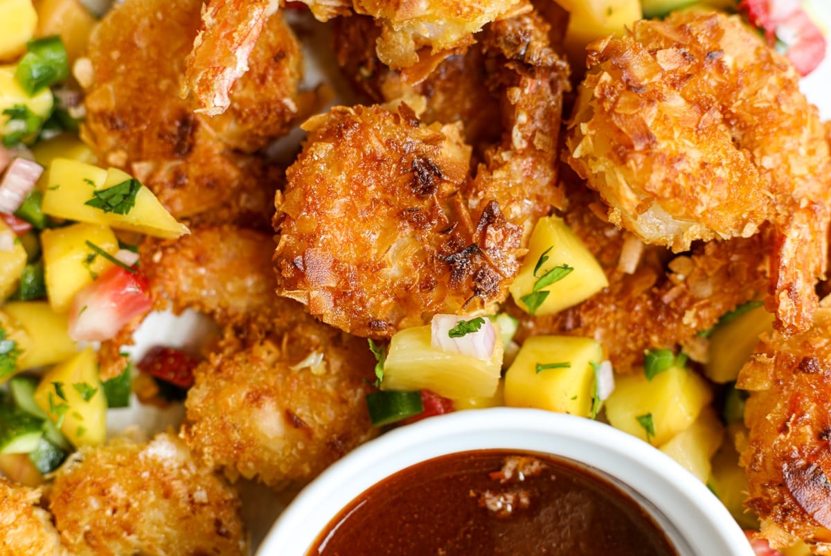 Coconut Shrimp with Honey Sriracha Sauce – Healthyish Foods