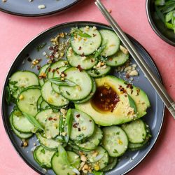 English Cucumber Avocado Salad – Healthyish Foods