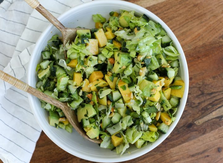 Chopped Mango Salad - Healthyish Foods