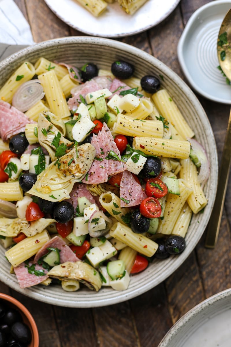 Easy Italian Pasta Salad - Healthyish Foods