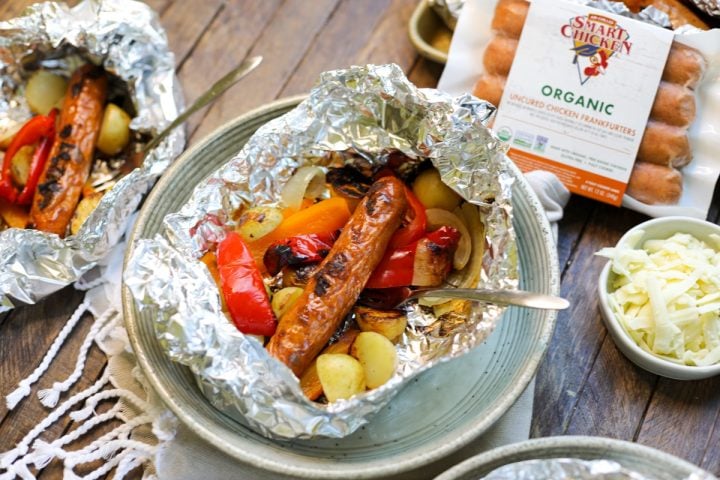 Quick Chicken Sausage Foil Packets – Healthyish Foods