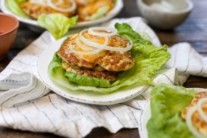 Cheddar Chicken Smash Burgers – Healthyish Foods