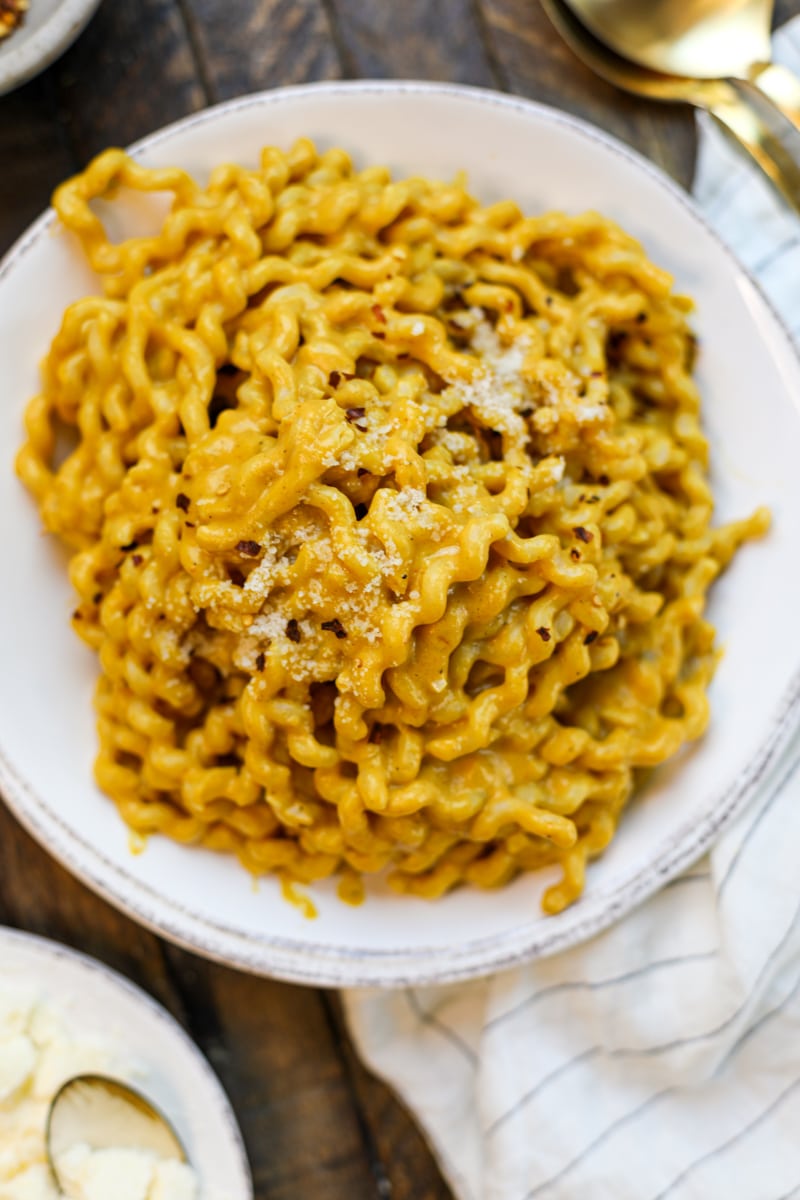 Creamy Pumpkin Pasta Sauce – Healthyish Foods