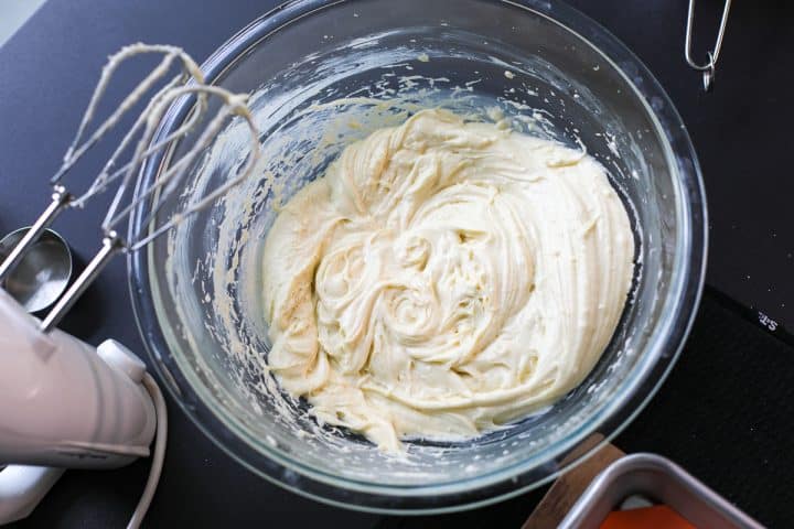 cheesecake batter. 