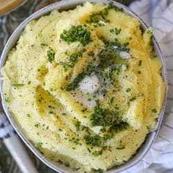 easy creamy mashed potatoes - Healthyish foods