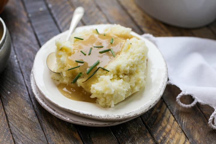 creamy mashed potatoes - healthyish foods