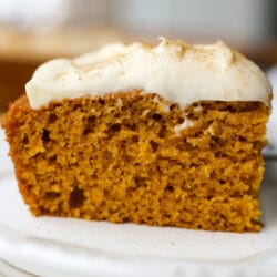 Easy Pumpkin Cake with Cream Cheese Frosting – Healthyish Foods